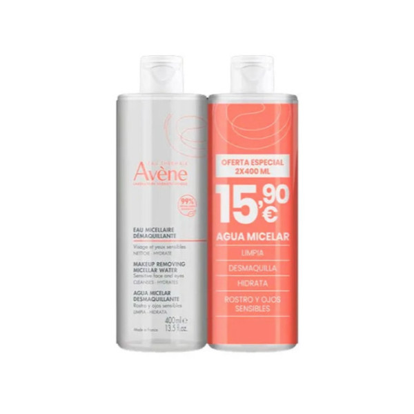 AGUA MICELAR AVENE DUPLO 2X400ML