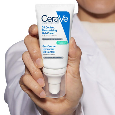CeraVe Oil Control Gel-Crema Hidratante 52 ml | Piel grasa sin brillos CeraVe Oil Control Gel-Crema Hidratante 52 ml | Piel grasa sin brillos