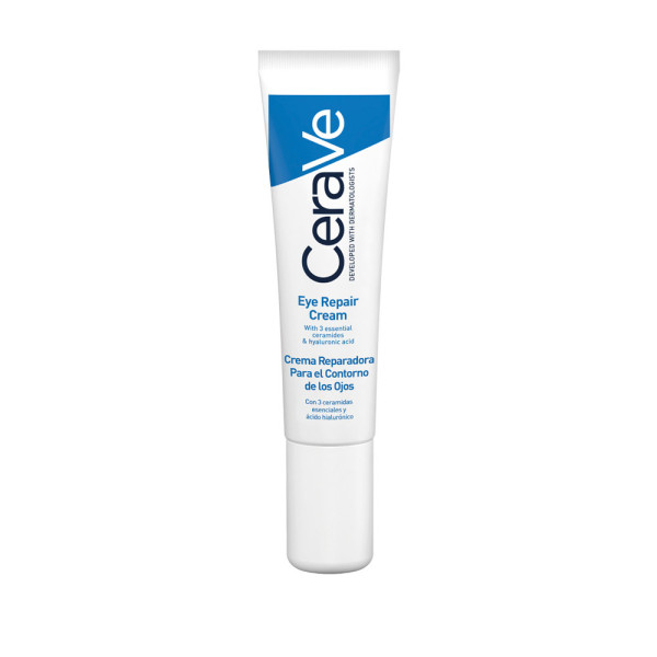 CERAVE CREMA REPARADORA CONTORNO DE OJOS 14 ML | Hidratación y reparación para ojeras y bolsas