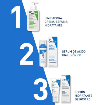 CeraVe Sérum Ácido Hialurónico 30 ml | Hidratación profunda y piel suave CeraVe Sérum Ácido Hialurónico 30 ml | Hidratación profunda y piel suave