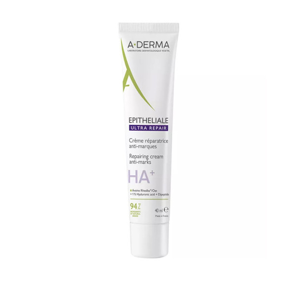 A-DERMA EPITHELIALE A.H ULTRA Crema Reparadora Antimarcas 40 ml | Reparación y Cuidado de la Piel Fragilizada