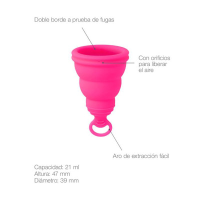 Copa Menstrual Lily Cup One | Intimina | Talla Única Ideal para Principiantes Copa Menstrual Lily Cup One | Intimina | Talla Única Ideal para Principiantes