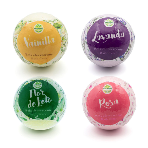 BOLA DE BAÑO EFERVESCENTE FLORAL SABÓ DE BARCELONA | Relajación e hidratación con aromas naturales