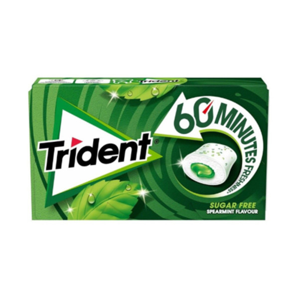 CHICLES TRIDENT ORAL-B HIERBABUENA | Refresca el aliento y protege la salud bucal