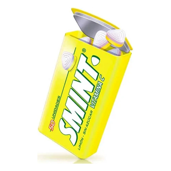 SMINT TIN LIMÓN 35G | Caramelos sin azúcar para un aliento fresco y duradero