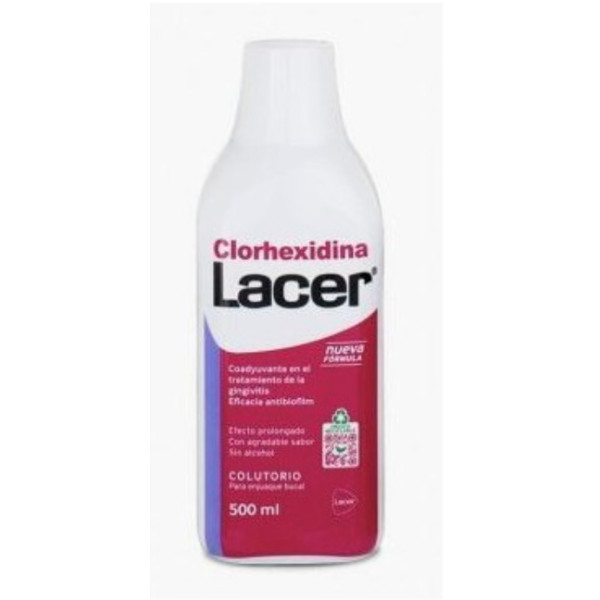 LACER COLUTORIO CLORHEXIDINA 1 ENVASE 500 ML