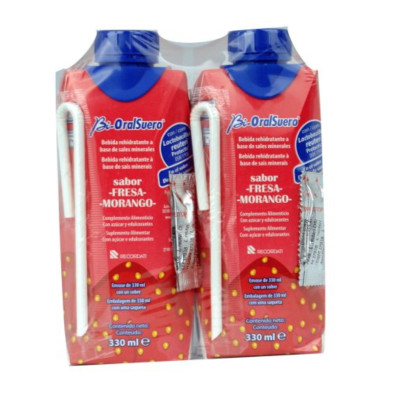 BIORALSUERO 2 TETRABRIKS 330 ML SABOR FRESA