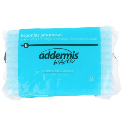 ADDERMIS BIACTIV ESPONJA JABONOSA 20 UNIDADES
