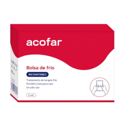 ACOFARS BOLSA DE FRIO INSTANTANEO 2 UNIDADES