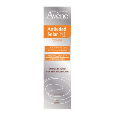 AVENE SOLAR ANTIEDAD SPF 50+ COLOR 1 ENVASE 50 ML