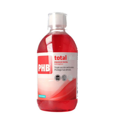 PHB TOTAL PLUS ENJUAGUE BUCAL 1 ENVASE 500 ML