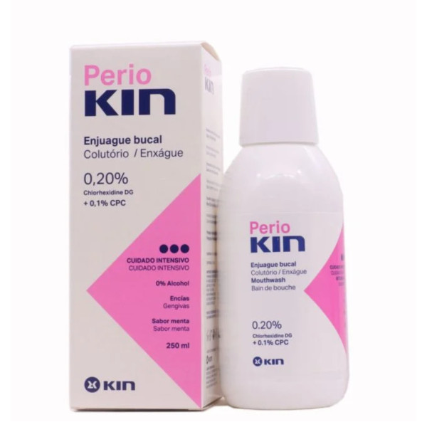 PERIOKIN ENJUAGUE BUCAL 1 FRASCO 250 ML SABOR MENTA